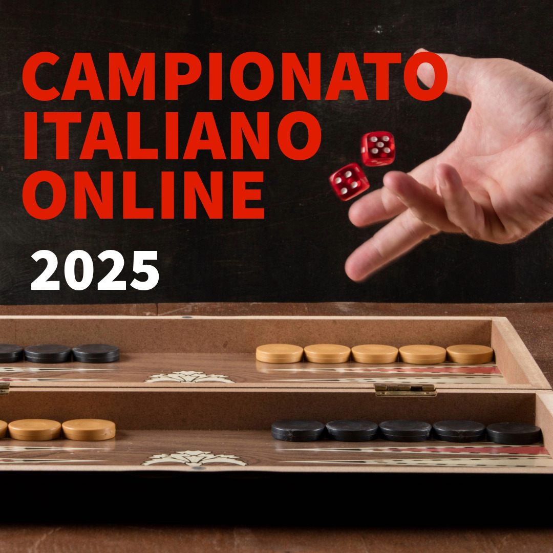 Aperto il Bando per il Campionato Italiano Online di Backgammon 2025!